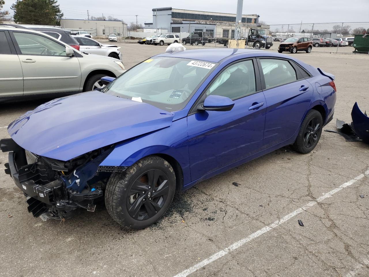 2023 HYUNDAI ELANTRA SEL VIN:KMHLM4AG1PU393025