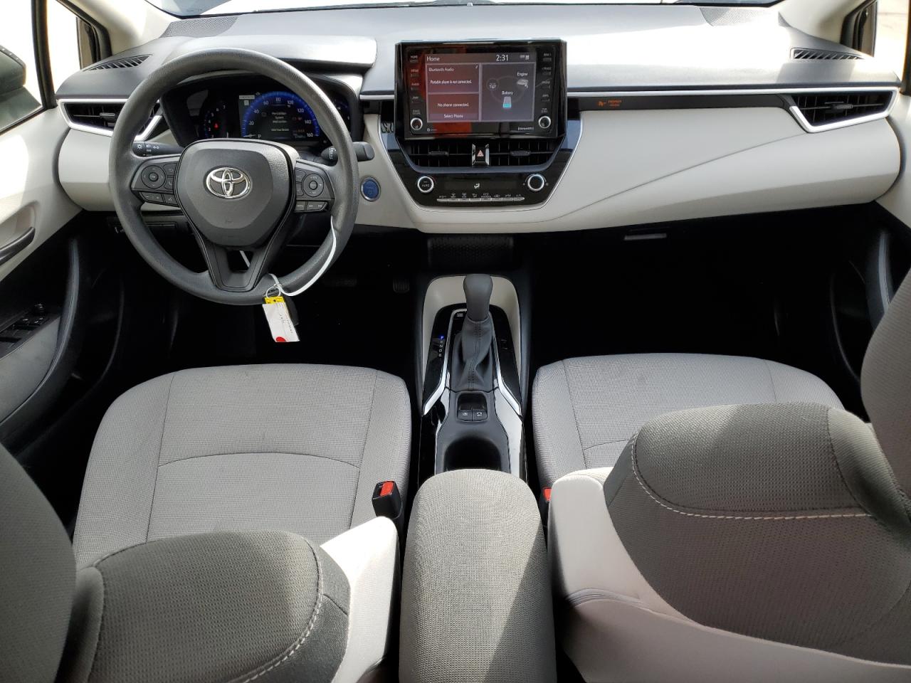 2022 TOYOTA COROLLA LE VIN:JTDEAMDE0NJ049281