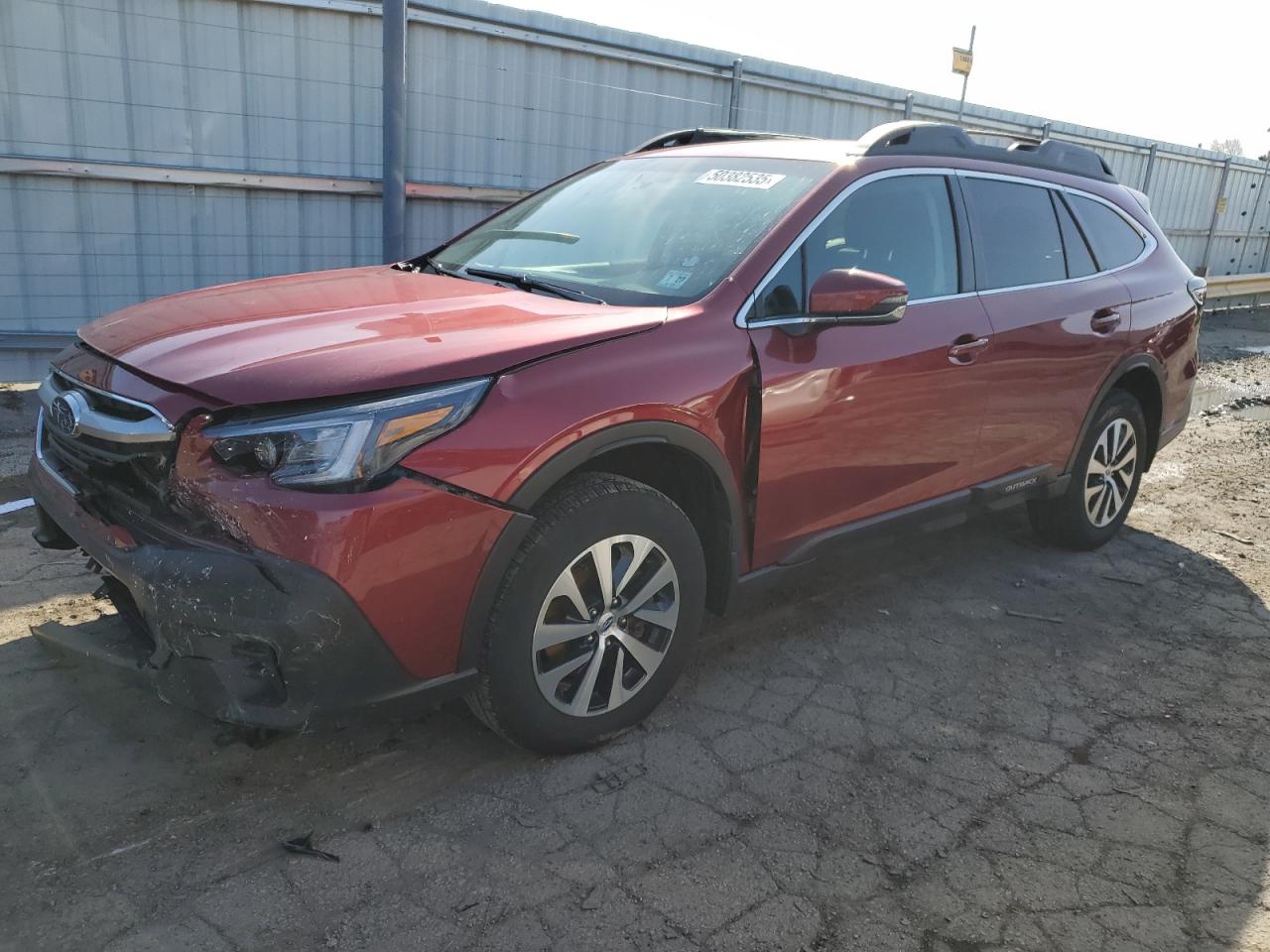 2022 SUBARU OUTBACK PREMIUM VIN:4S4BTADC8N3231935