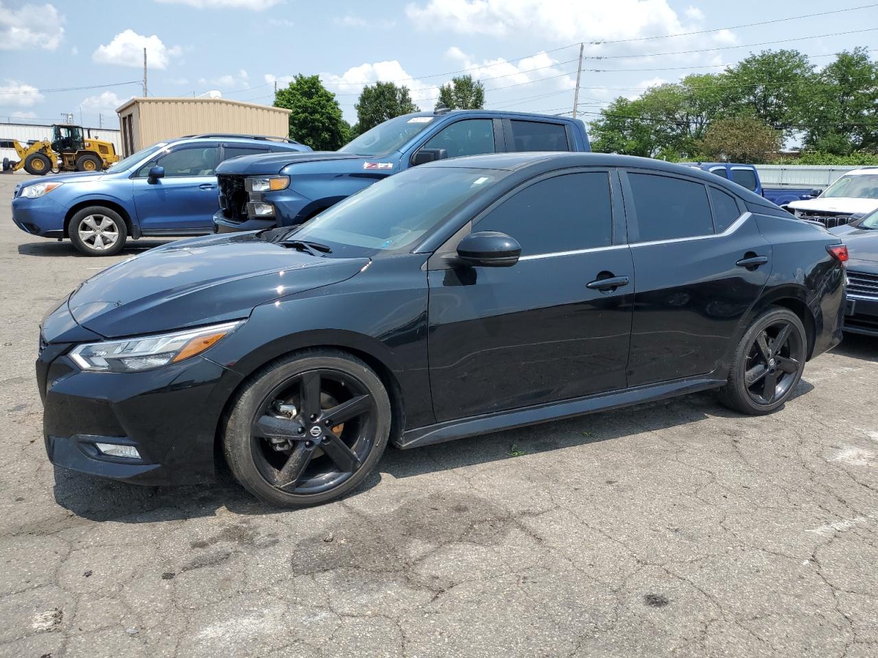 2022 NISSAN SENTRA SR VIN:3N1AB8DV8NY313722