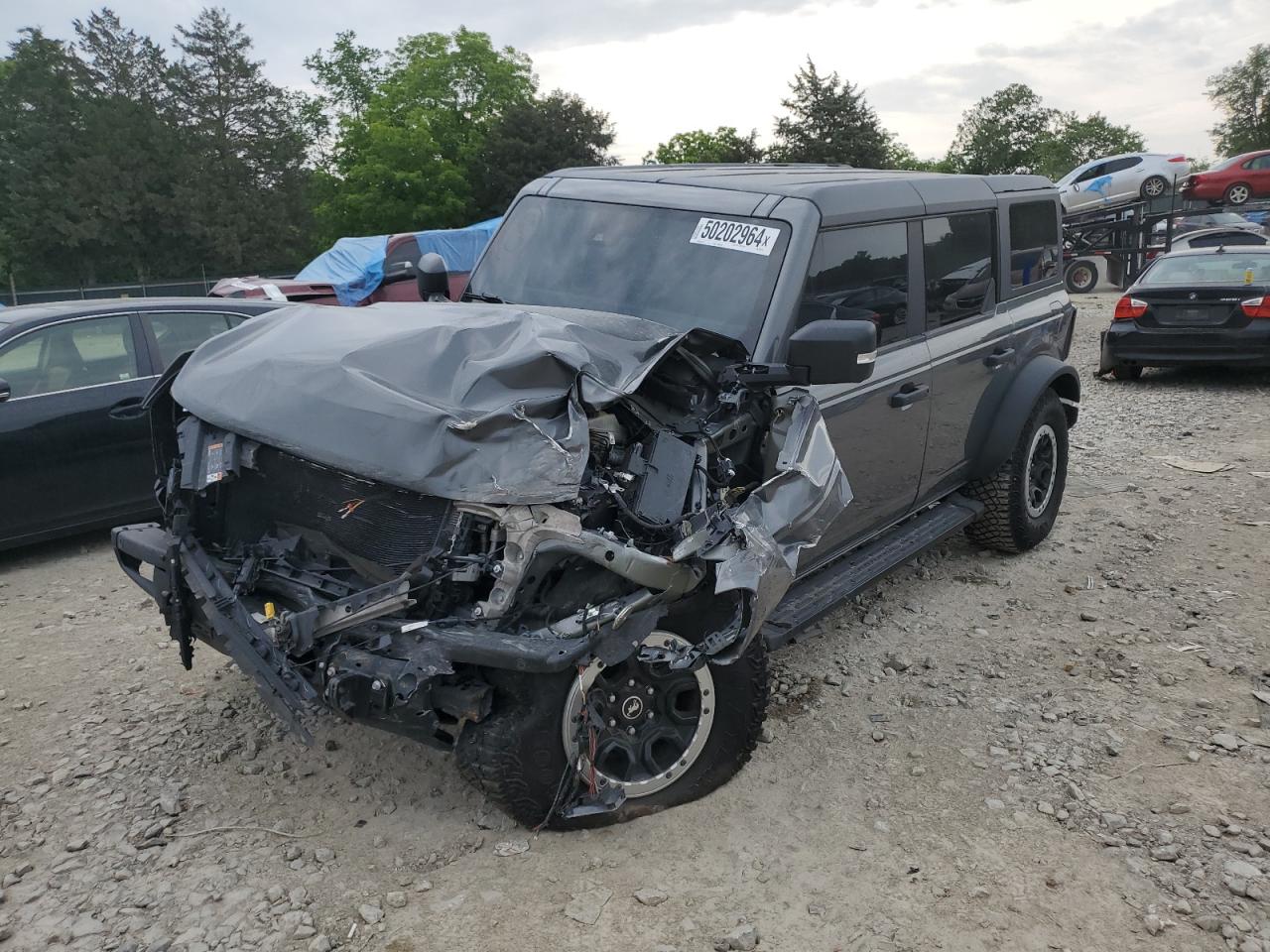 2022 FORD BRONCO BASE VIN:1FMEE5DP3NLB69779