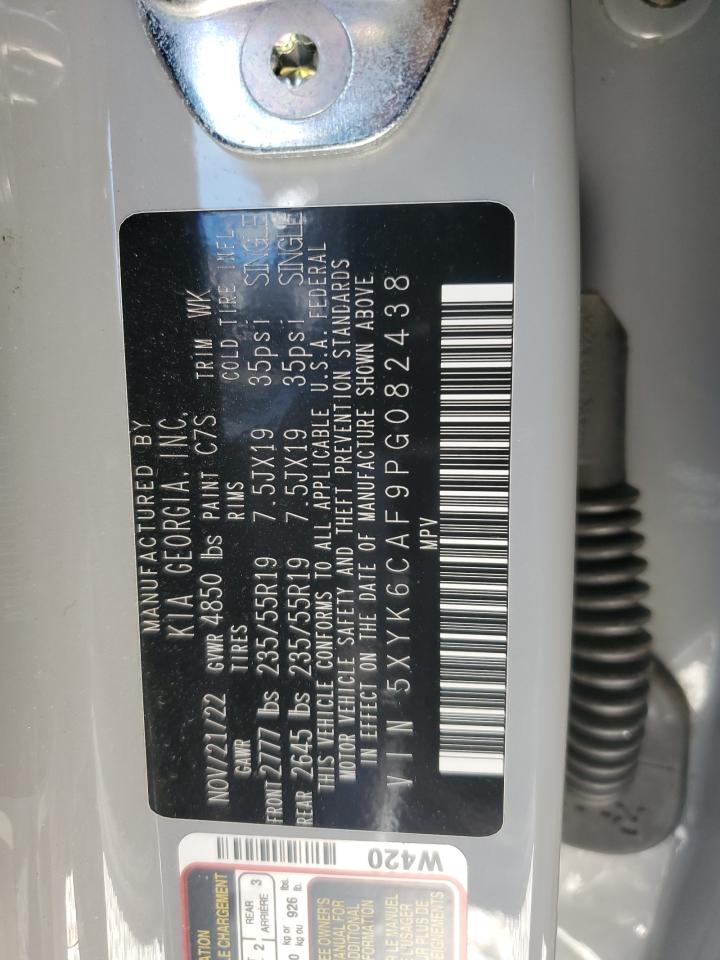 2023 KIA SPORTAGE X LINE VIN:5XYK6CAF9PG082438