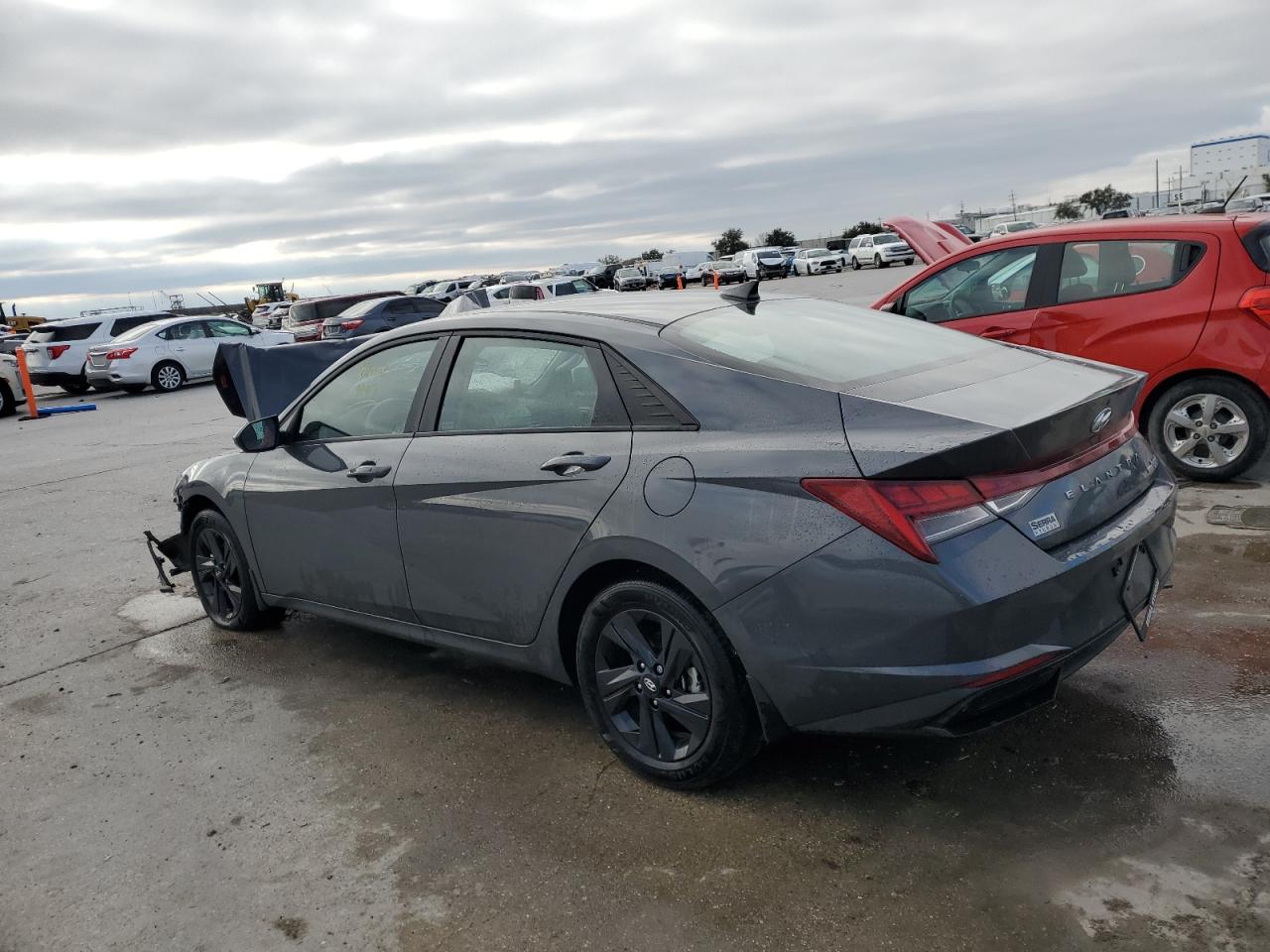 2023 HYUNDAI ELANTRA BLUE VIN:KMHLM4AJ5PU082077