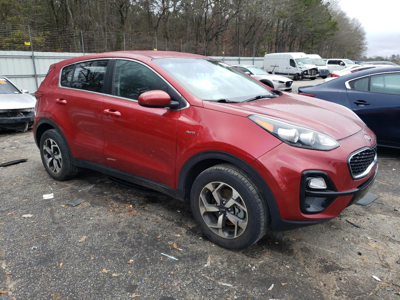 2022 KIA SPORTAGE LX VIN:KNDPMCAC4N7980599