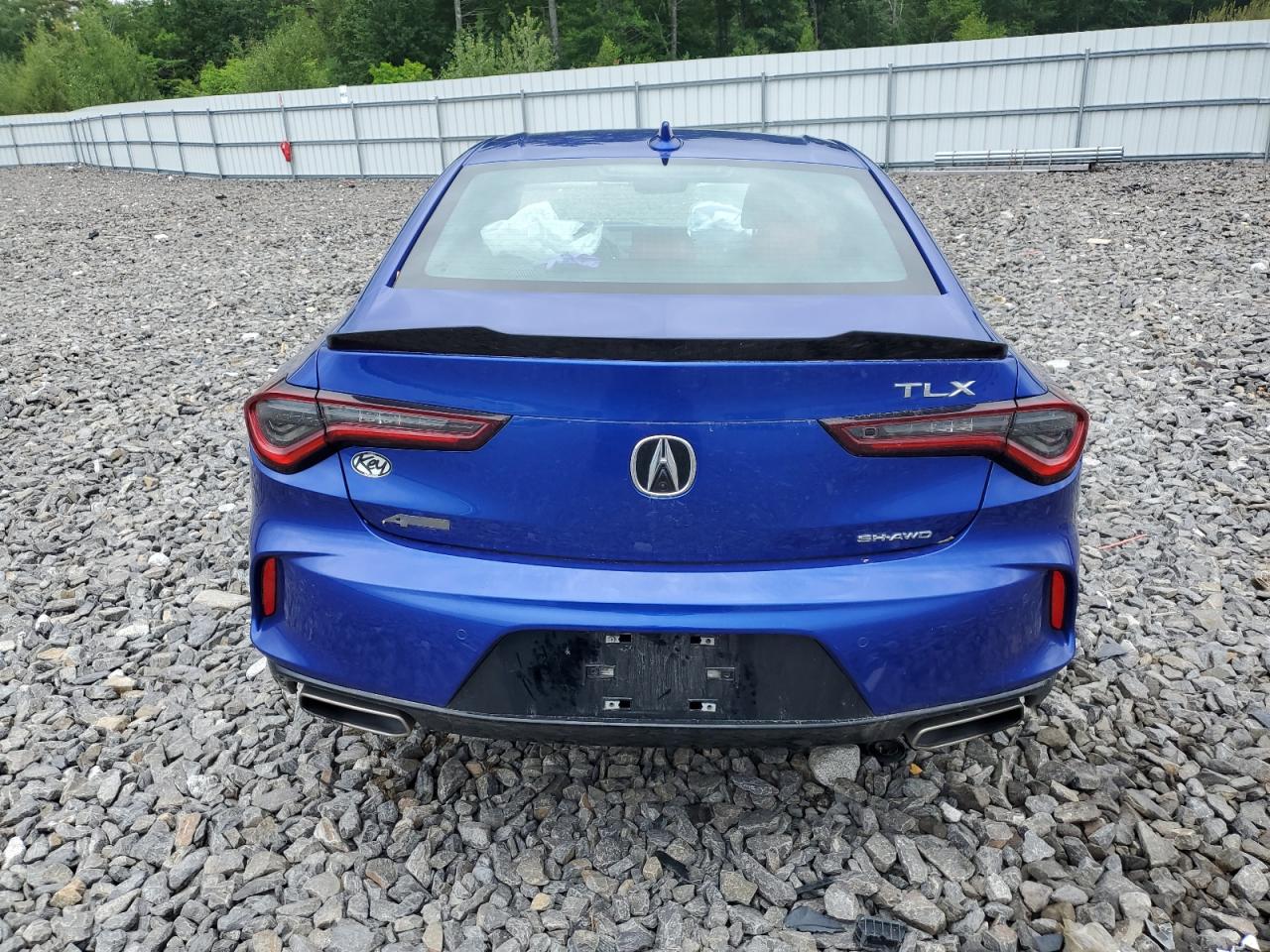 2022 ACURA TLX TECH A VIN:19UUB6F51NA001811