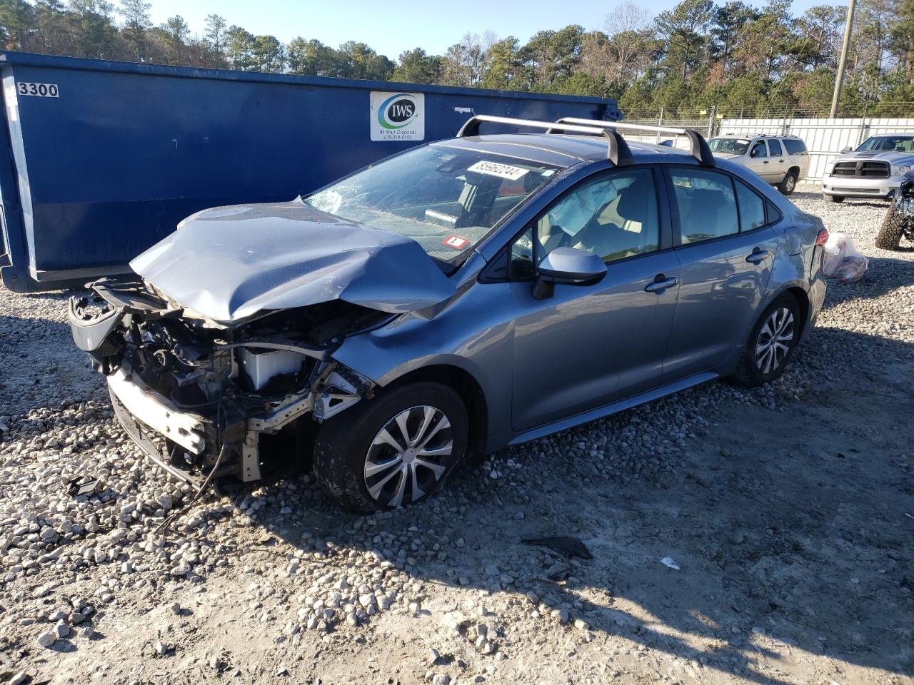 2022 TOYOTA COROLLA LE VIN:JTDEAMDE3NJ042406