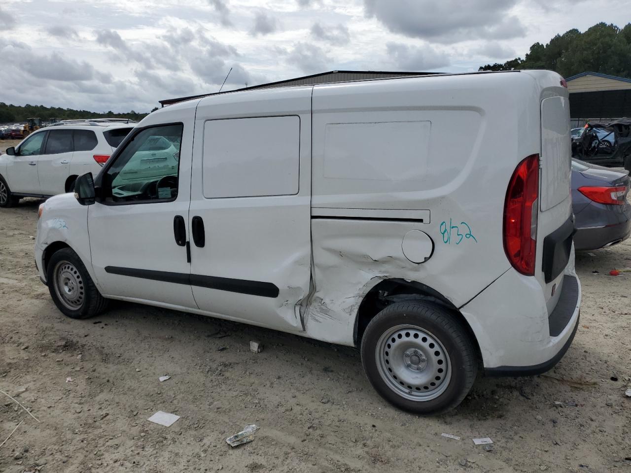 2022 RAM PROMASTER CITY TRADESMAN VIN:ZFBHRFAB8N6W56823