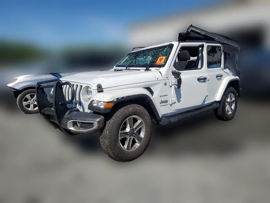 2022 JEEP WRANGLER UNLIMITED SAHARA VIN:1C4HJXEG0NW185735