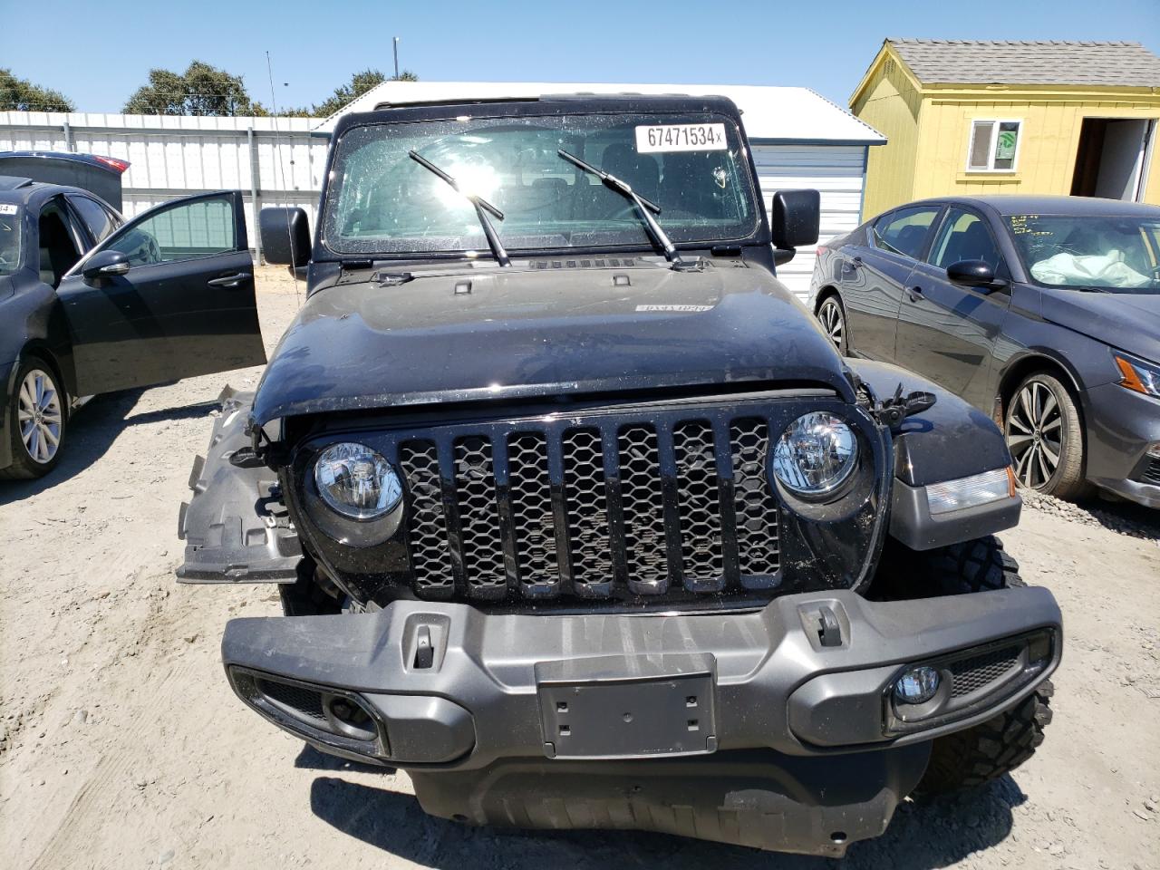 2023 JEEP GLADIATOR SPORT VIN:1C6HJTAG1PL567198