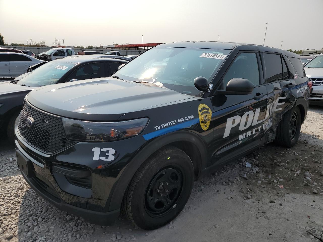 2023 FORD EXPLORER POLICE INTERCEPTOR VIN:1FM5K8AB3PGA35272