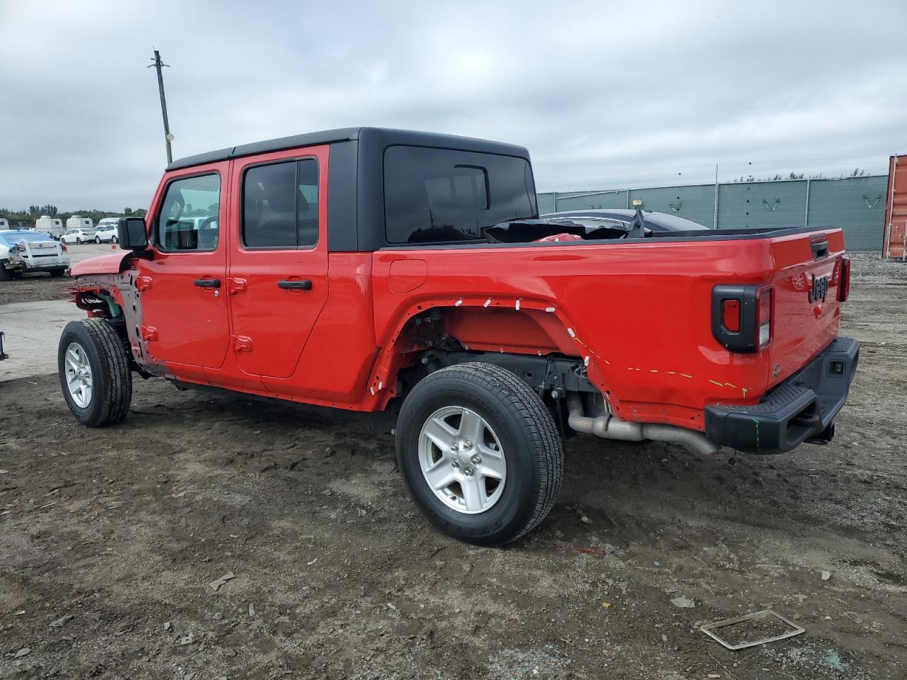 2022 JEEP GLADIATOR SPORT VIN:1C6HJTAG7NL166395