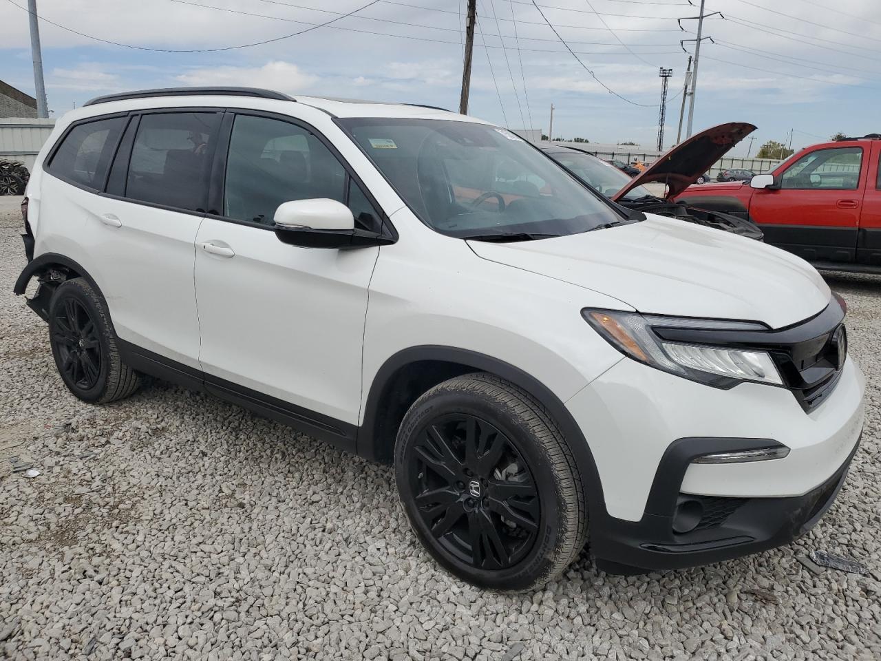 2022 HONDA PILOT BLACK VIN:5FNYF6H77NB029249