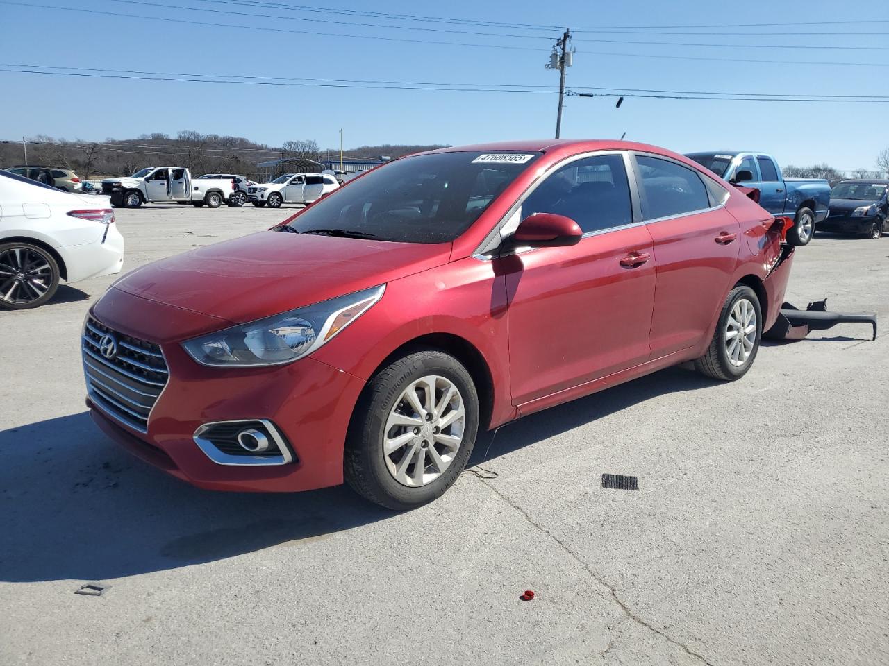 2022 HYUNDAI ACCENT SE VIN:3KPC24A6XNE180247
