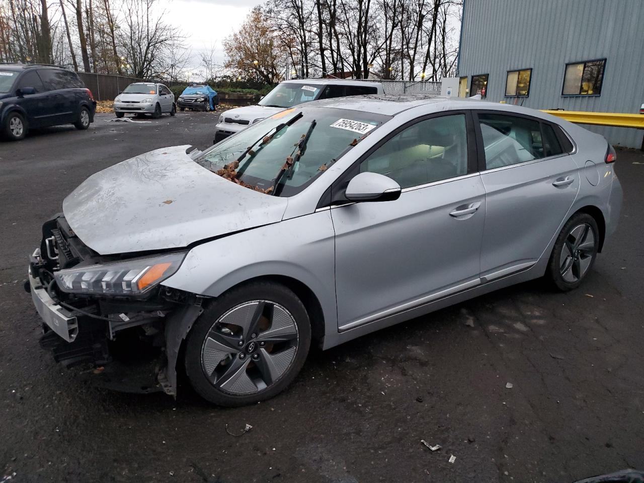 2022 HYUNDAI IONIQ SEL VIN:KMHC85LCXNU282846