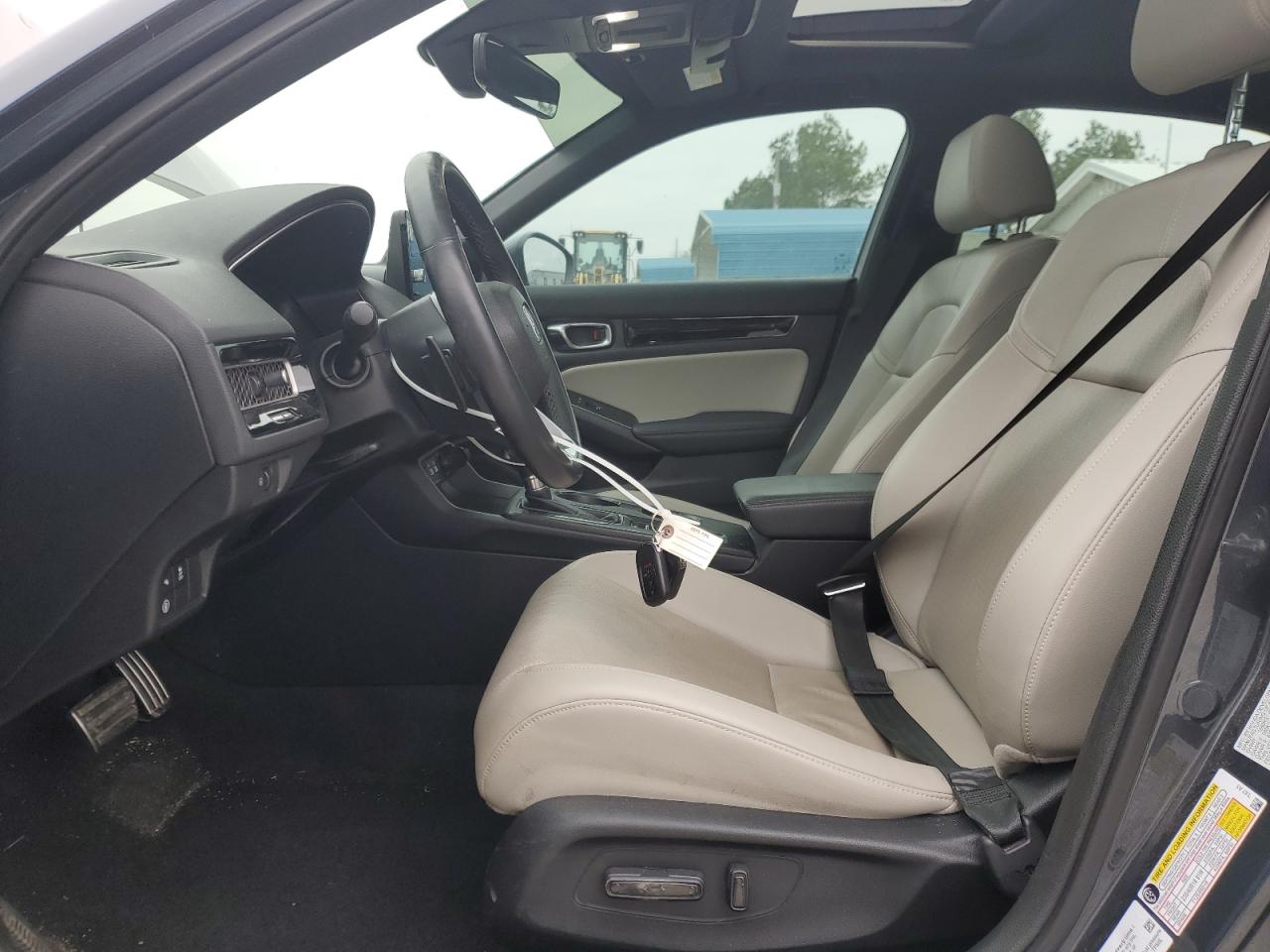 2022 HONDA CIVIC SPORT TOURING VIN:19XFL1H86NE007664