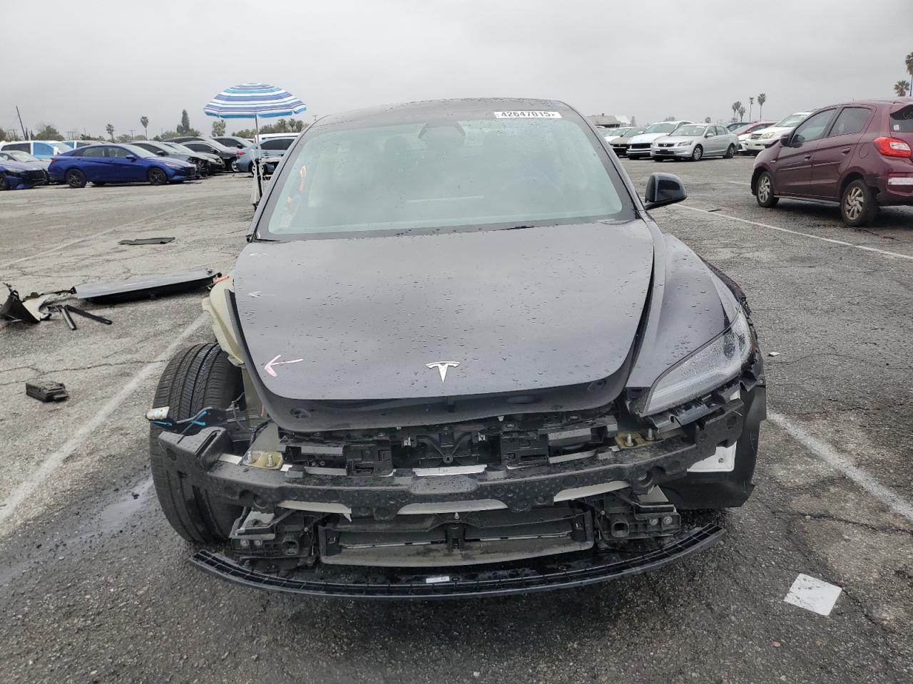 2024 TESLA MODEL 3  VIN:5YJ3E1EA5RF744388