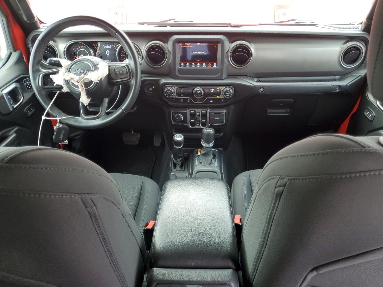 2022 JEEP GLADIATOR SPORT VIN:1C6HJTAG7NL166395