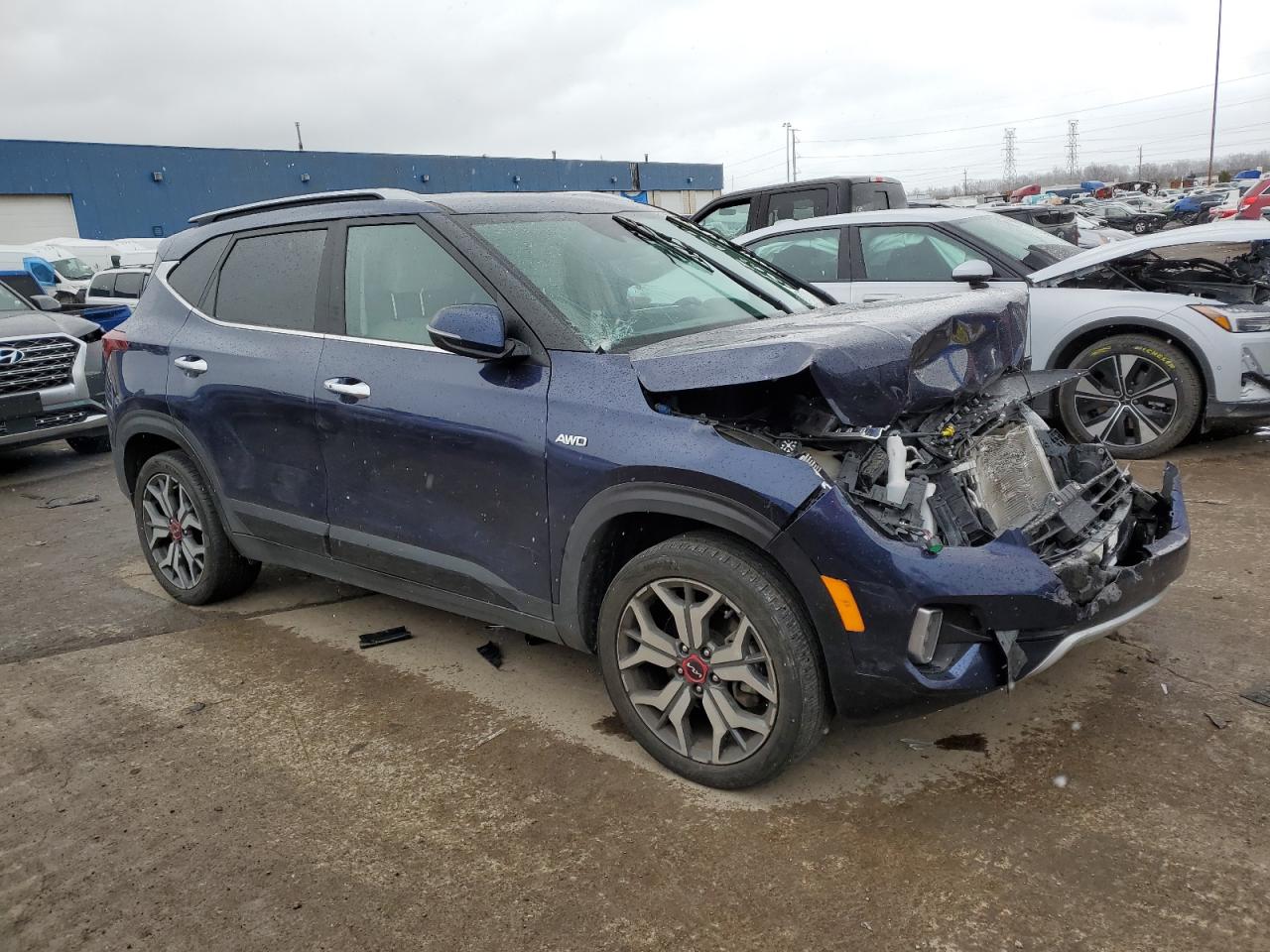 2022 KIA SELTOS SX VIN:KNDETCA23N7284592