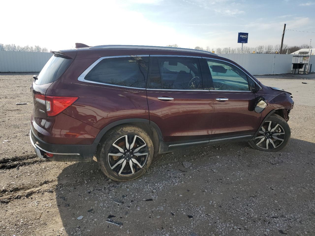 2022 HONDA PILOT TOURING VIN:5FNYF5H69NB020280