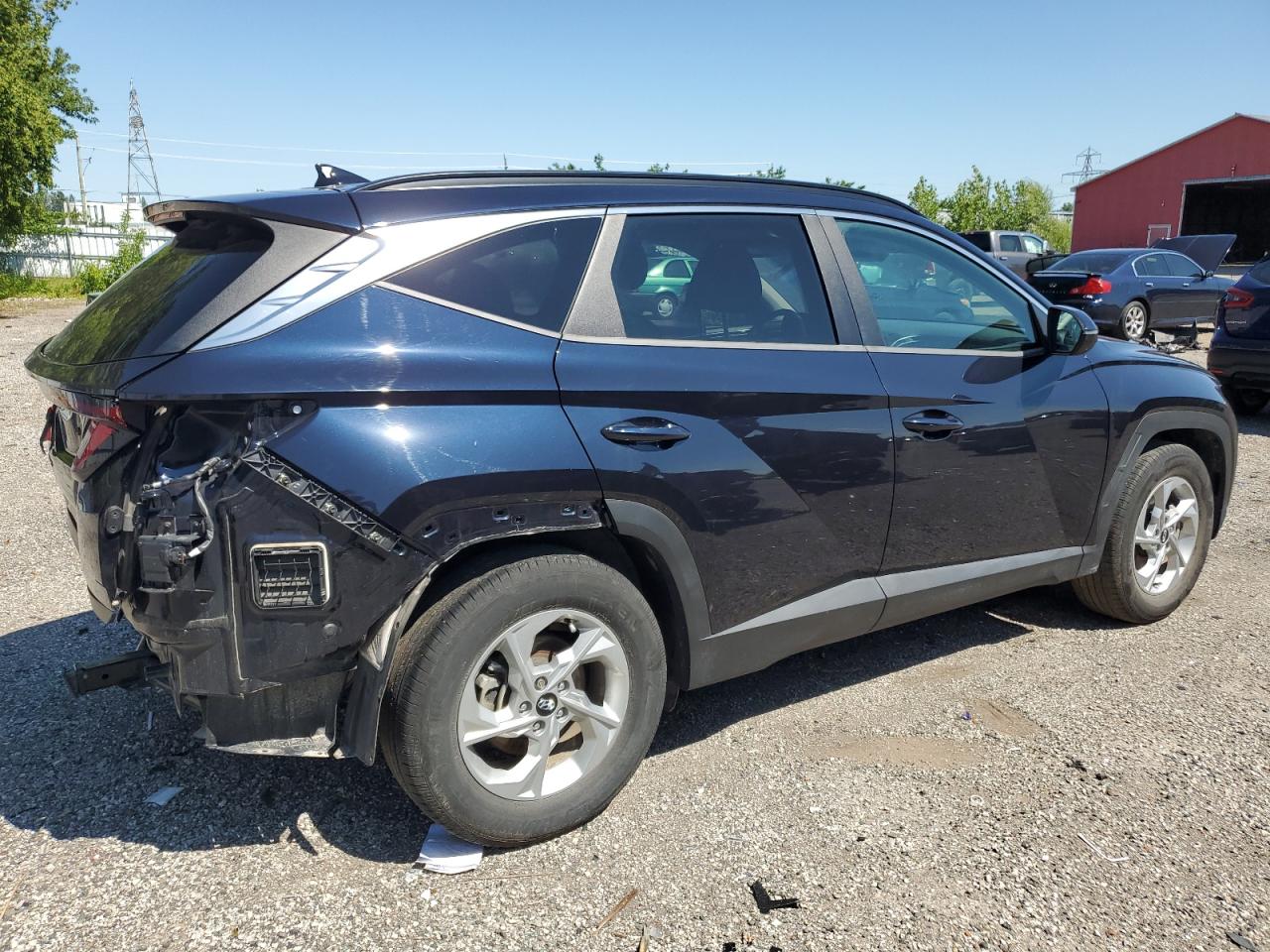 2022 HYUNDAI TUCSON SEL VIN:KM8JB3AEXNU106543