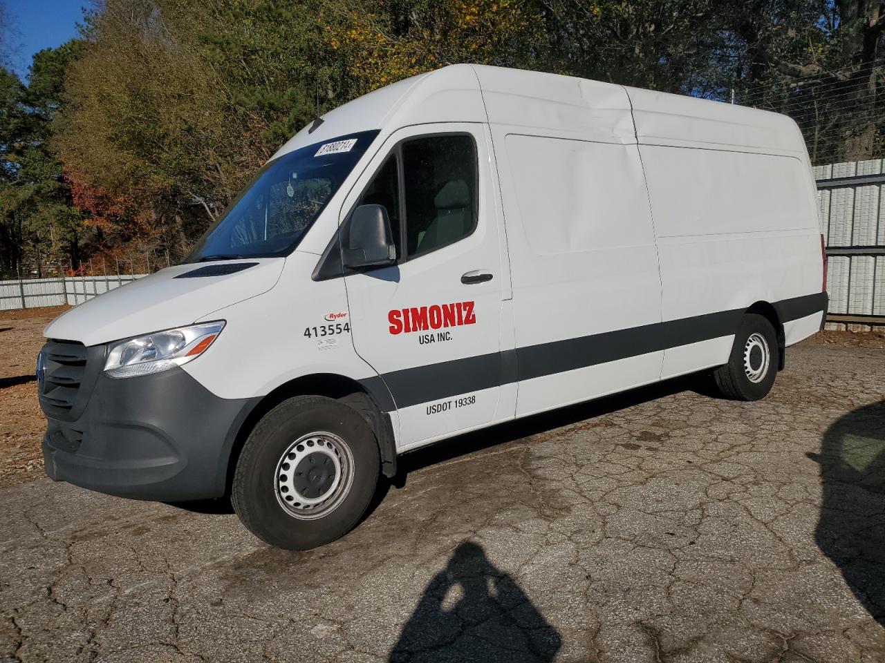 2022 MERCEDES-BENZ SPRINTER 2500 VIN:W1Y4DCHY5NT101778