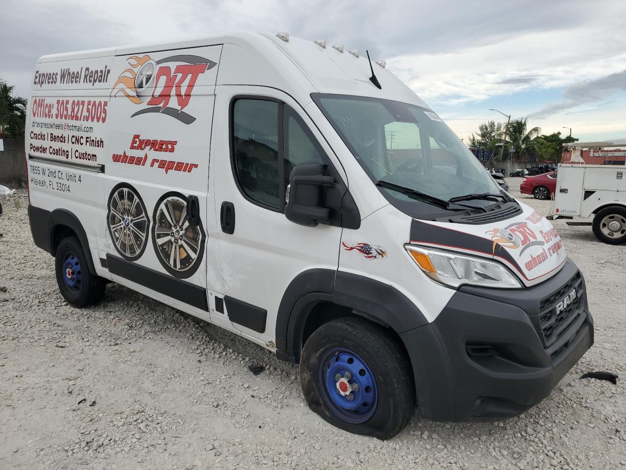 2023 RAM PROMASTER 1500 1500 HIGH VIN:3C6LRVBGXPE537381