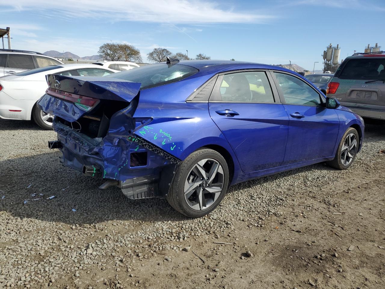 2023 HYUNDAI ELANTRA SEL VIN:KMHLS4AG7PU521984