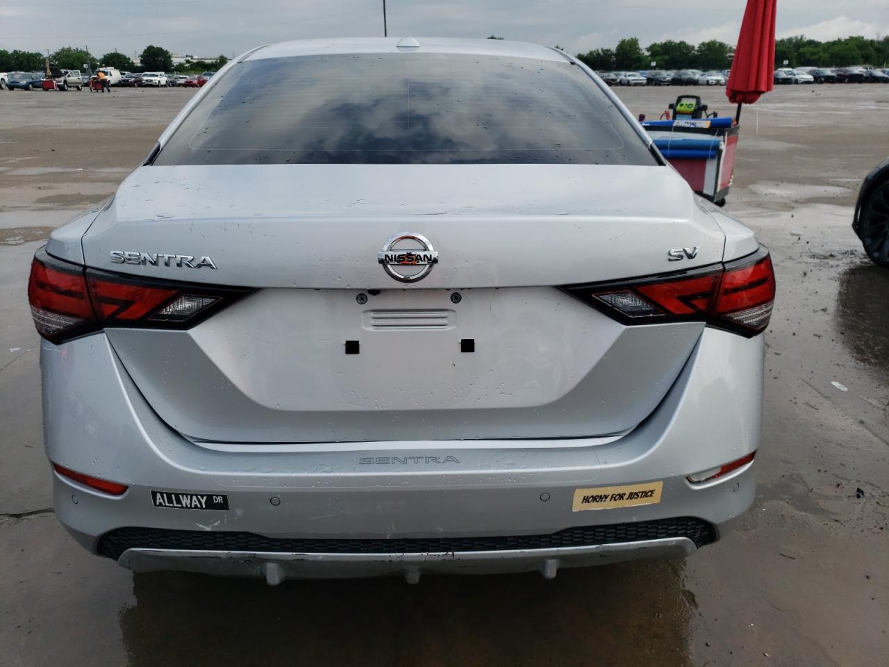 2022 NISSAN SENTRA SV VIN:3N1AB8CV7NY229408