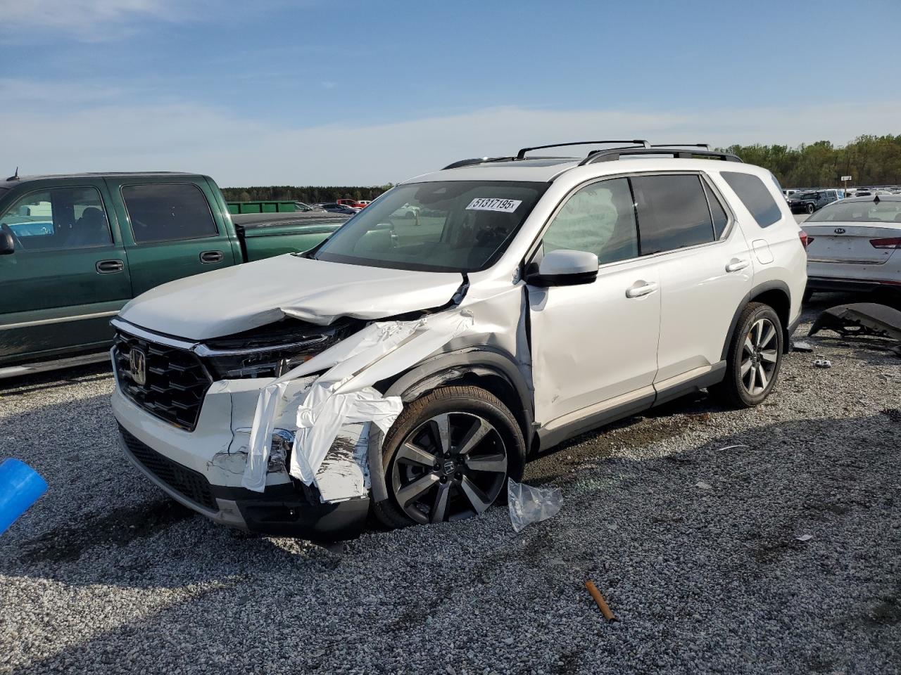 2024 HONDA PILOT TOURING VIN:5FNYG1H7XRB017067