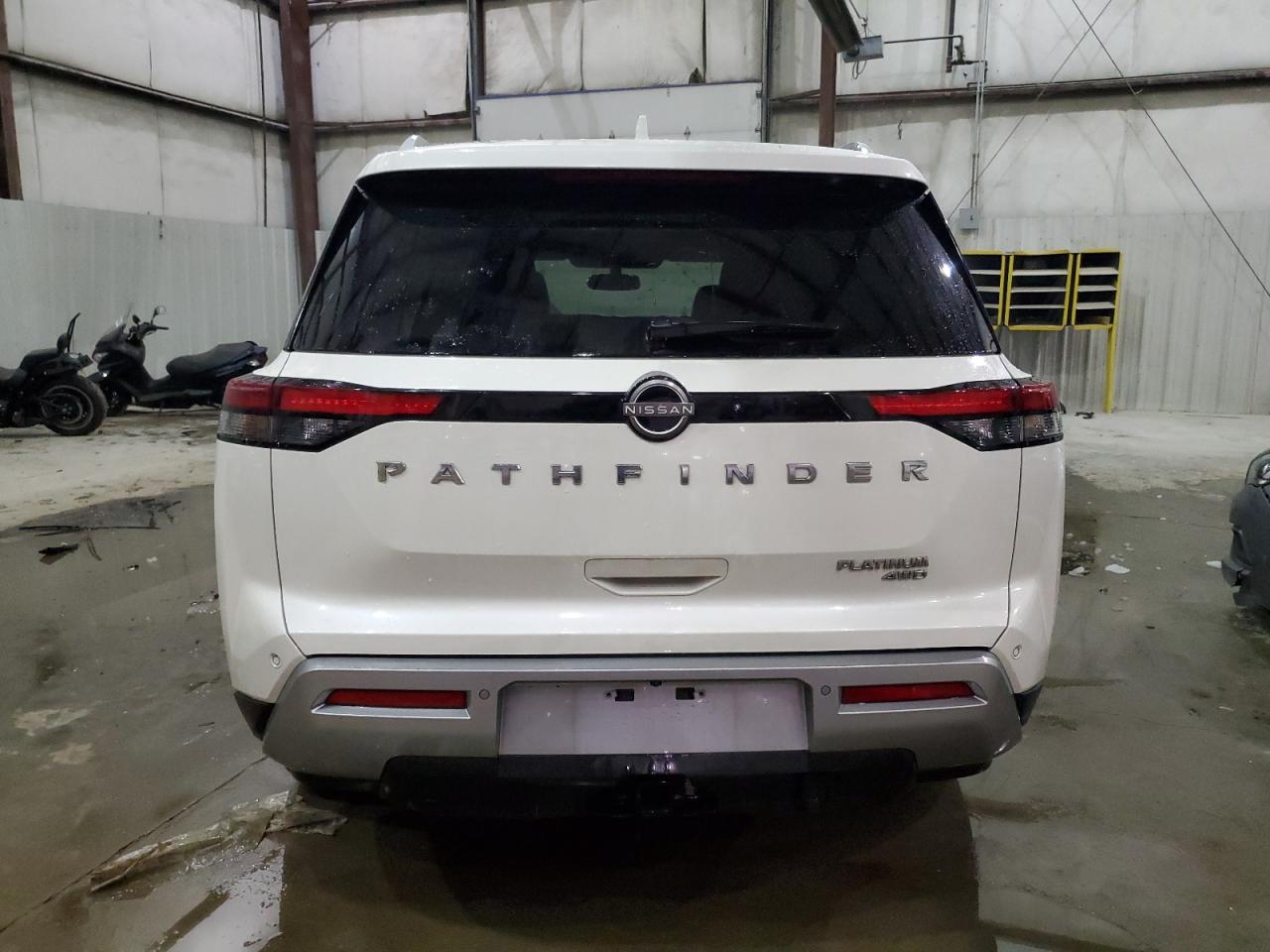 2022 NISSAN PATHFINDER PLATINUM VIN:5N1DR3DK4NC265624