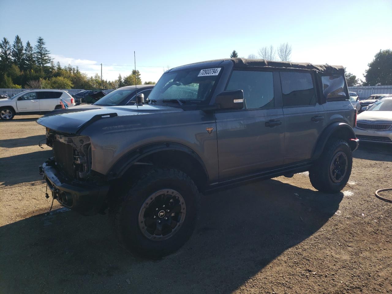 2022 FORD BRONCO BASE VIN:1FMEE5DH1NLA78454