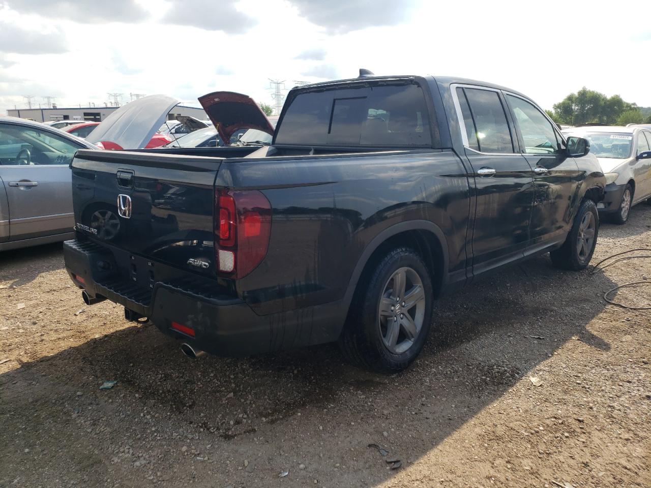 2023 HONDA RIDGELINE RTL-E VIN:5FPYK3F71PB039007