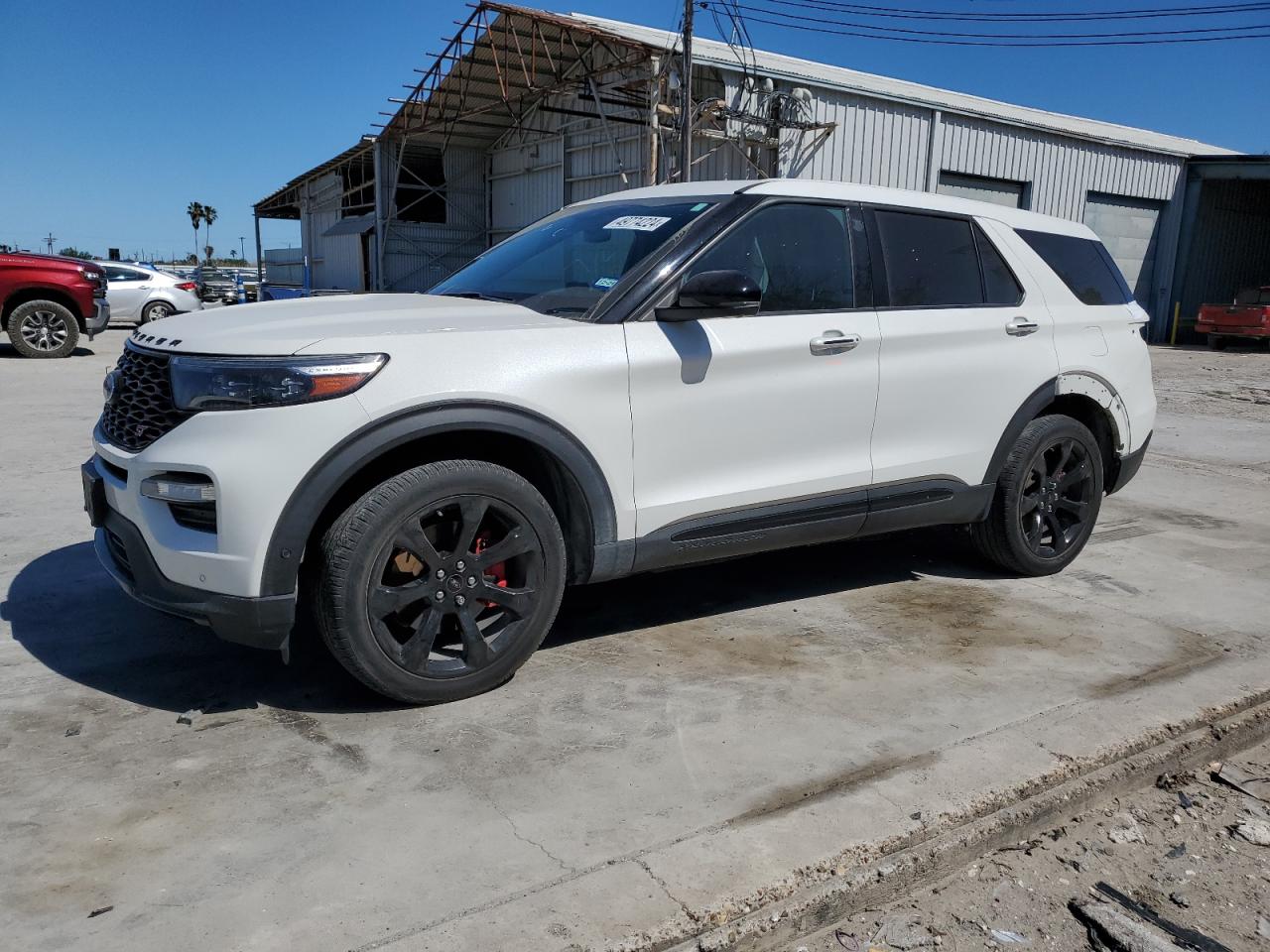 2022 FORD EXPLORER ST VIN:1FM5K8GCXNGA13301