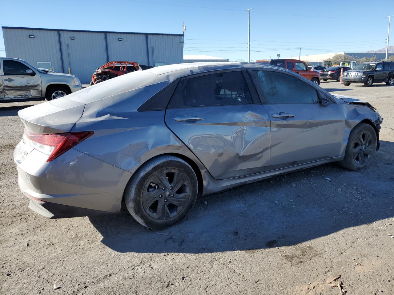 2023 HYUNDAI ELANTRA BLUE VIN:KMHLM4AJ9PU050569