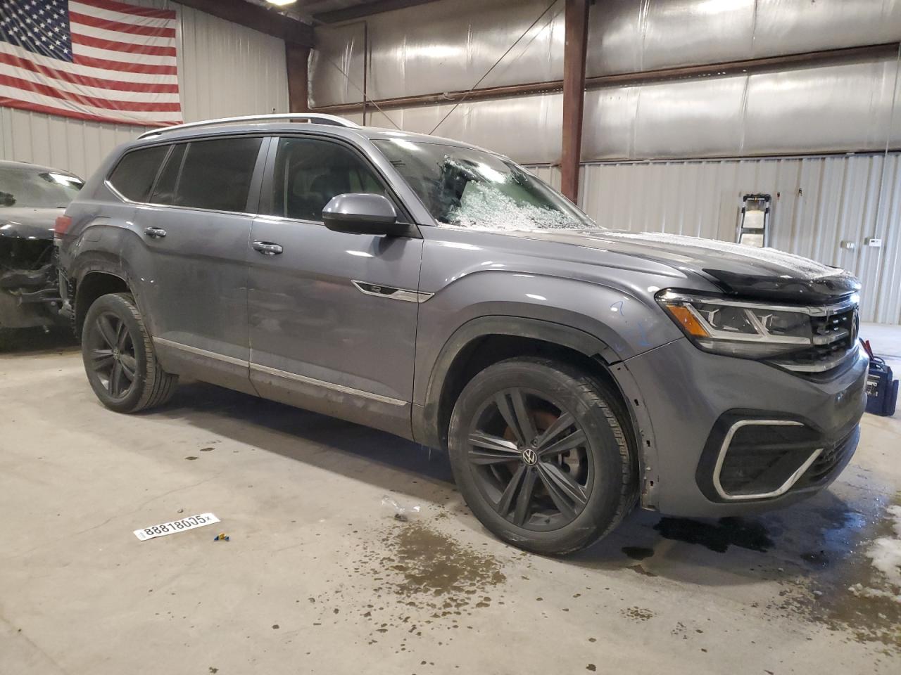 2022 VOLKSWAGEN ATLAS SEL R-LINE VIN:1V2AR2CA0NC516051