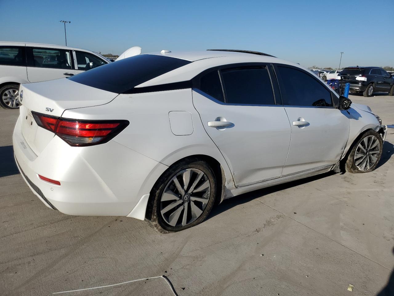 2022 NISSAN SENTRA SV VIN:3N1AB8CV0NY240542