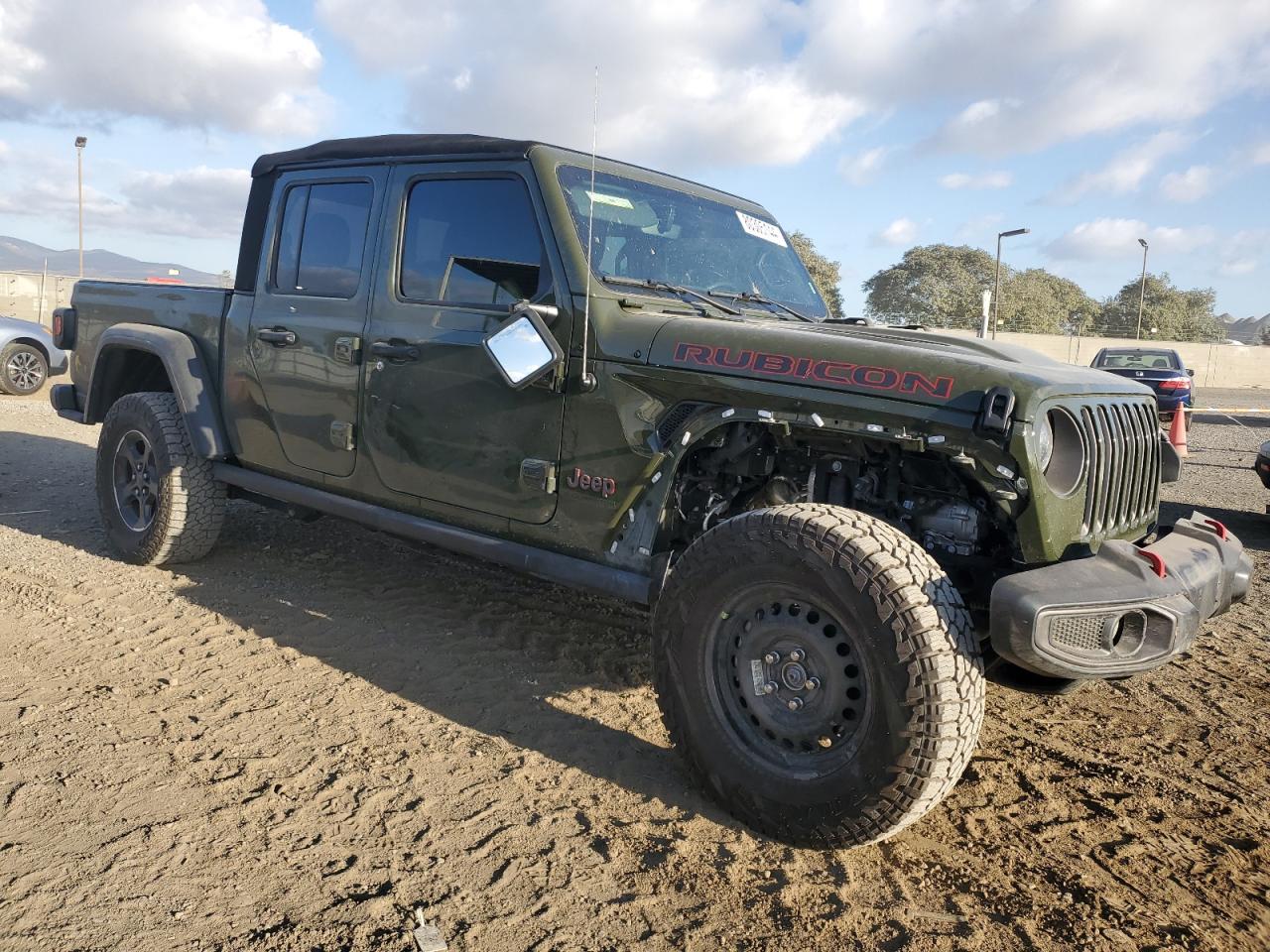 2023 JEEP GLADIATOR RUBICON VIN:1C6JJTBG0PL525735