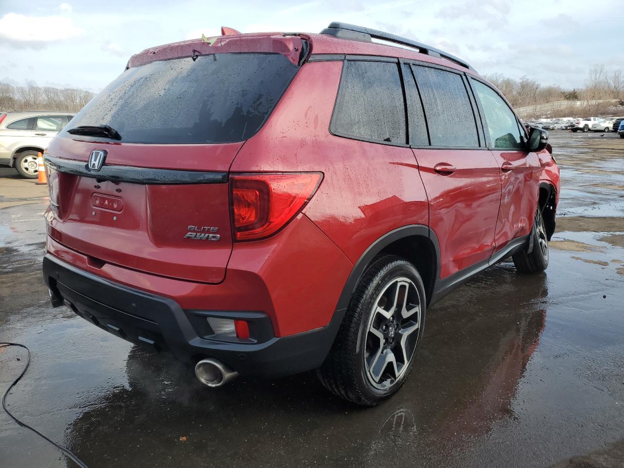 2022 HONDA PASSPORT ELITE VIN:5FNYF8H09NB013794