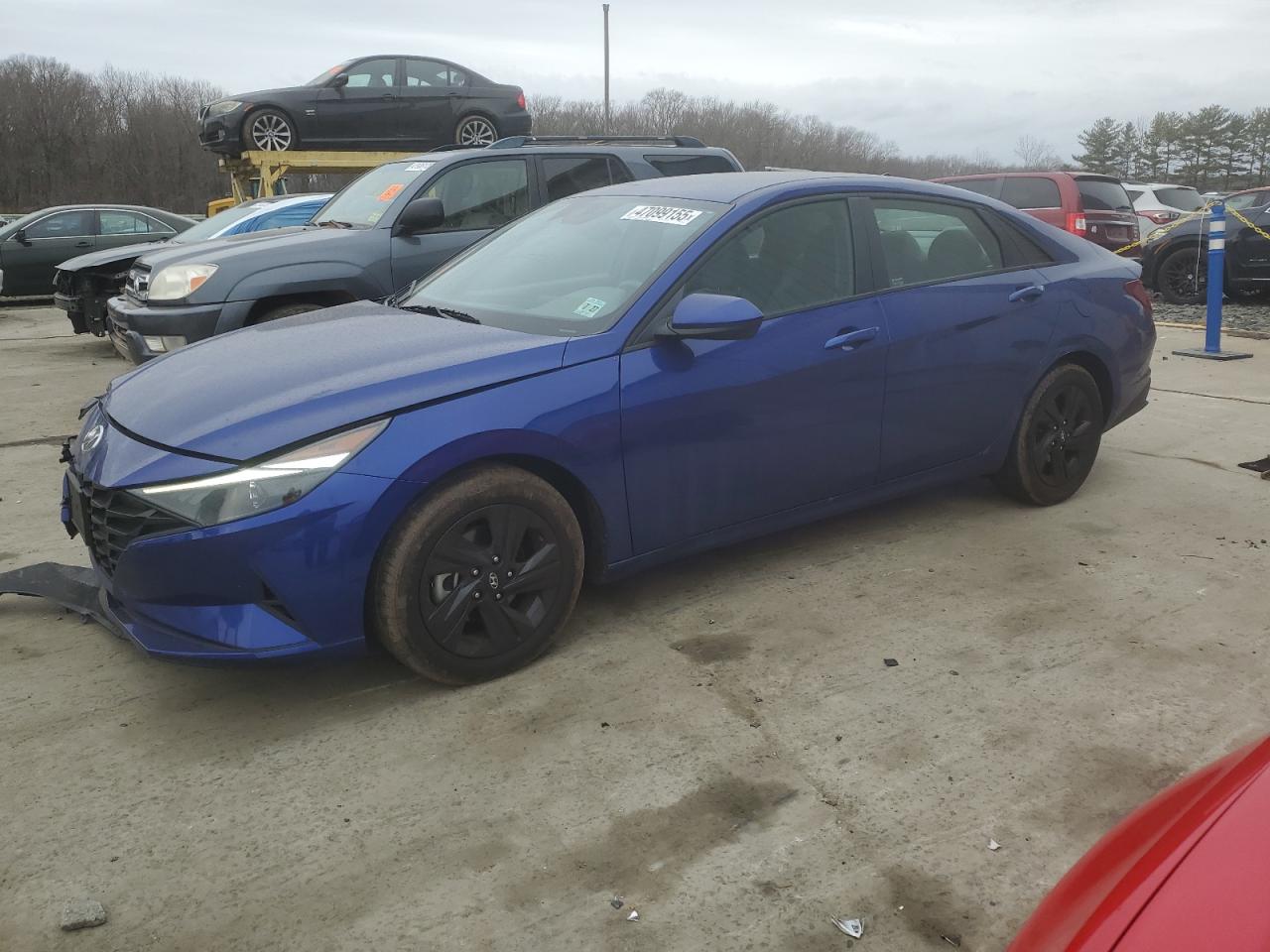 2022 HYUNDAI ELANTRA SEL VIN:5NPLS4AGXNH080718