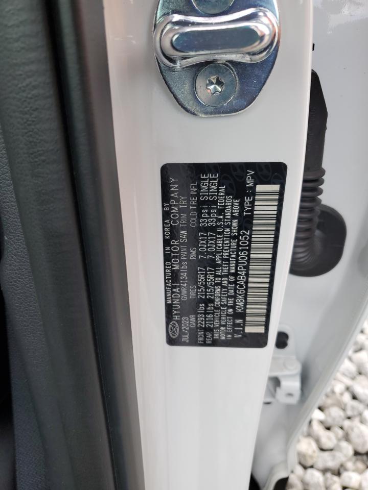 2023 HYUNDAI KONA SEL VIN:KM8K6CAB4PU061052