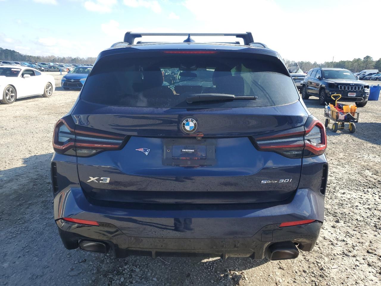 2023 BMW X3 SDRIVE30I VIN:5UX43DP05P9N51597