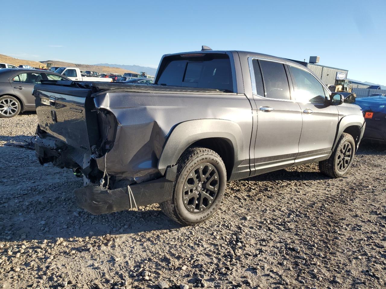 2022 HONDA RIDGELINE RTL VIN:5FPYK3F79NB019536