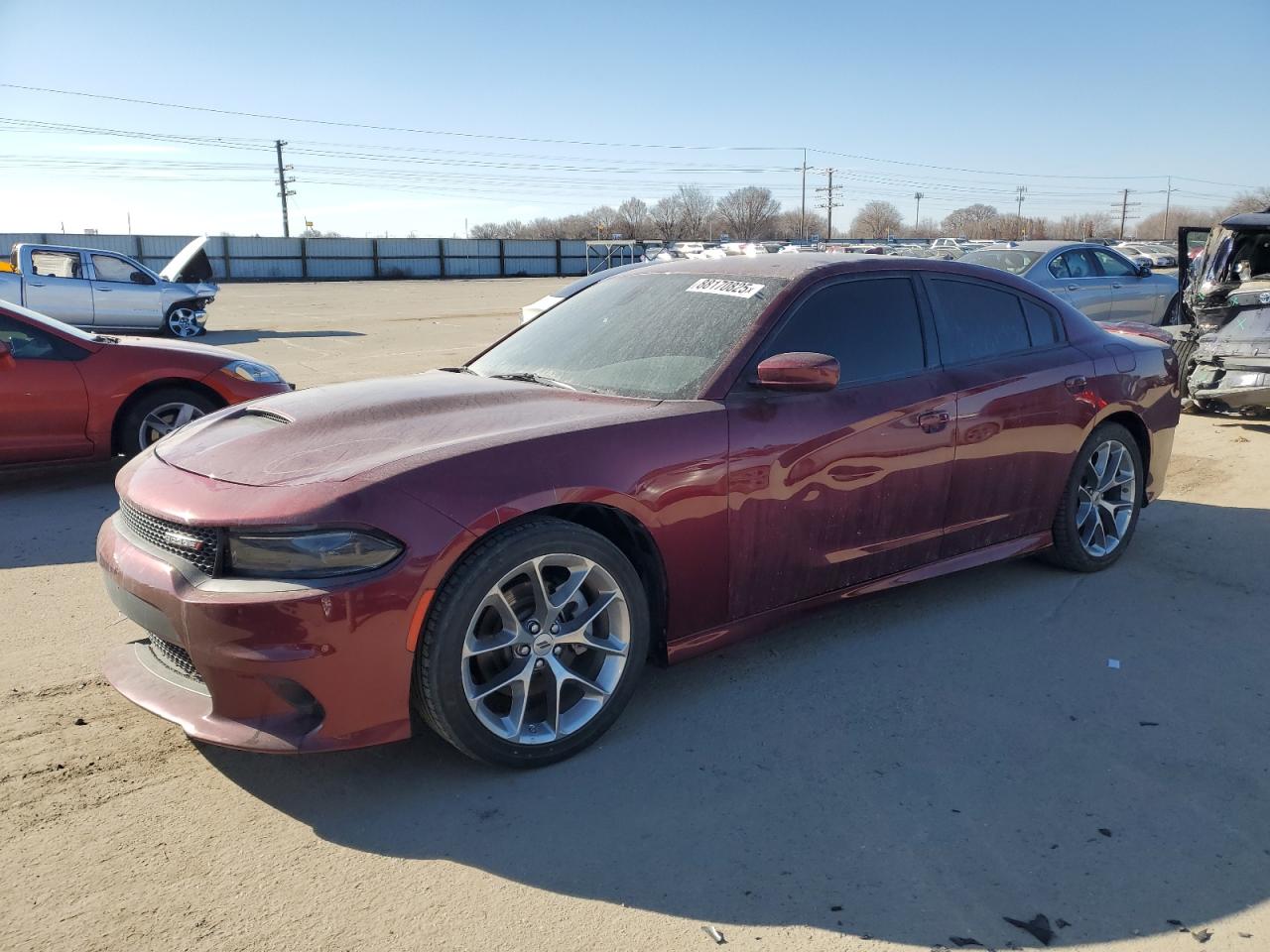 2022 DODGE CHARGER GT VIN:2C3CDXHG2NH149819