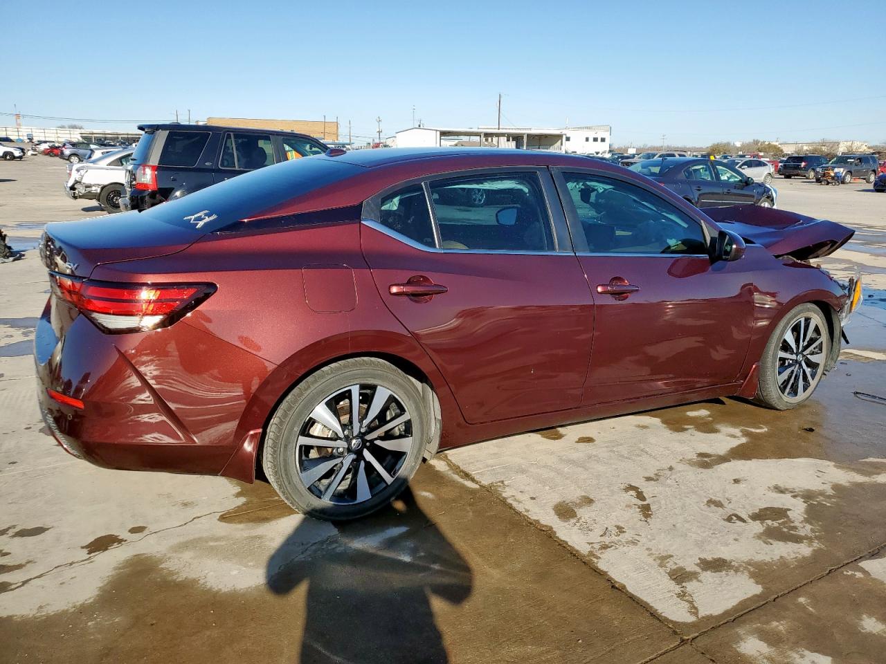 2022 NISSAN SENTRA SV VIN:3N1AB8CV8NY221656