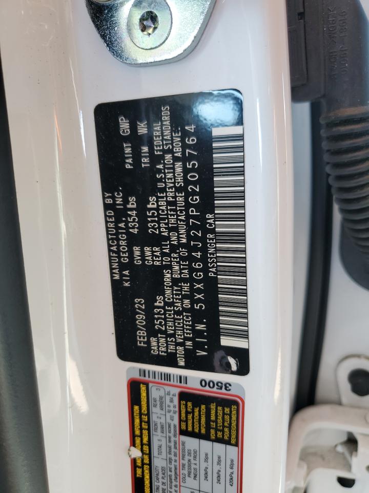 2023 KIA K5 GT LINE VIN:5XXG64J27PG205764