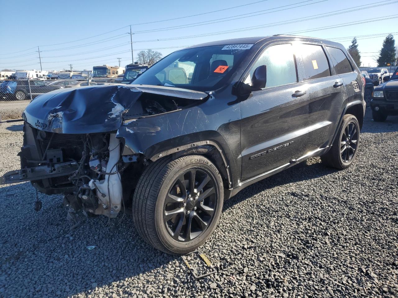 2022 JEEP GRAND CHEROKEE LAREDO E VIN:1C4RJFAG6NC120085