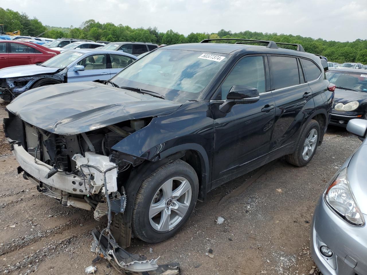 2022 TOYOTA HIGHLANDER L VIN:5TDBZRBH1NS224503