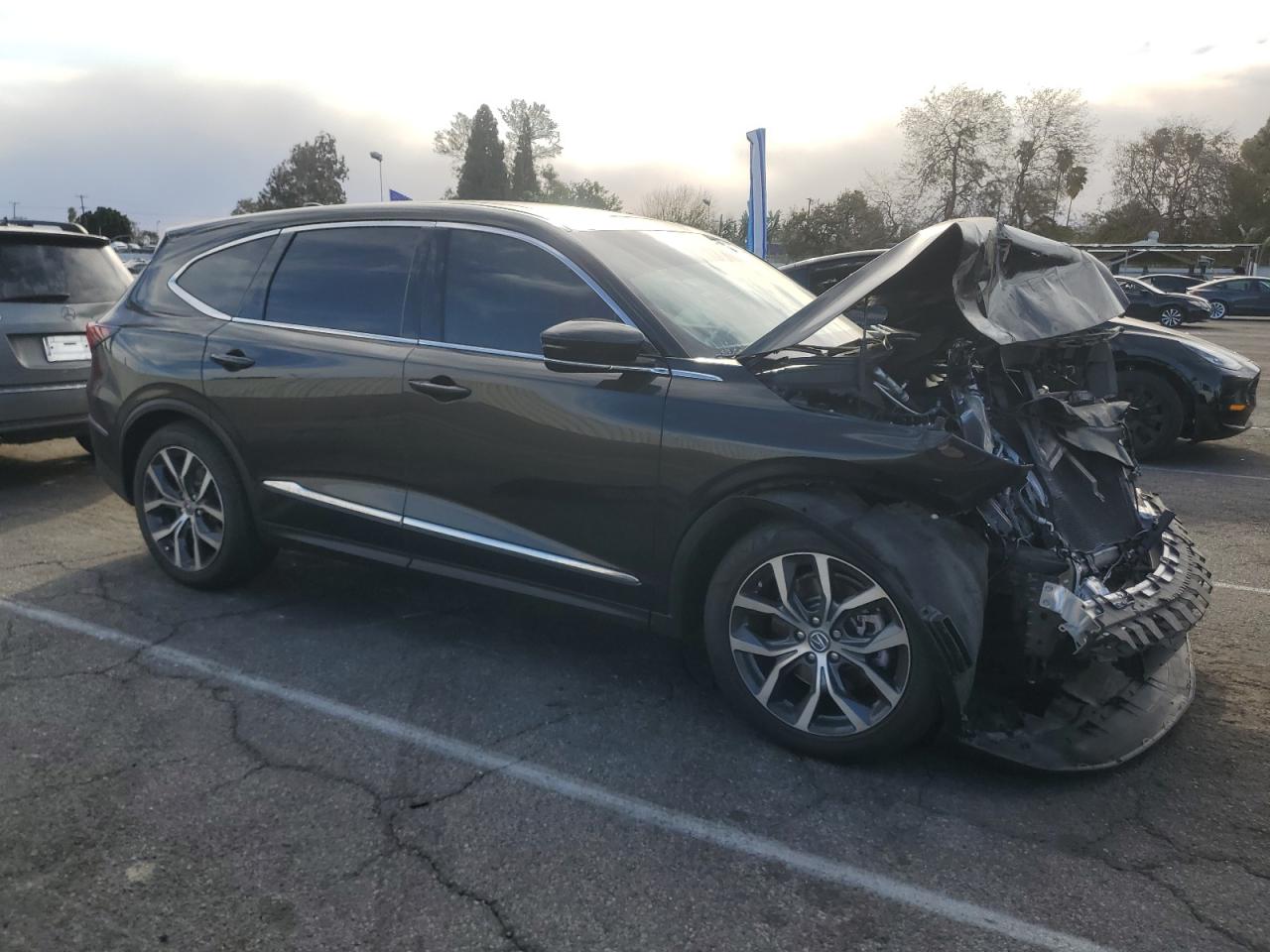 2022 ACURA MDX TECHNOLOGY VIN:5J8YE1H4XNL037095