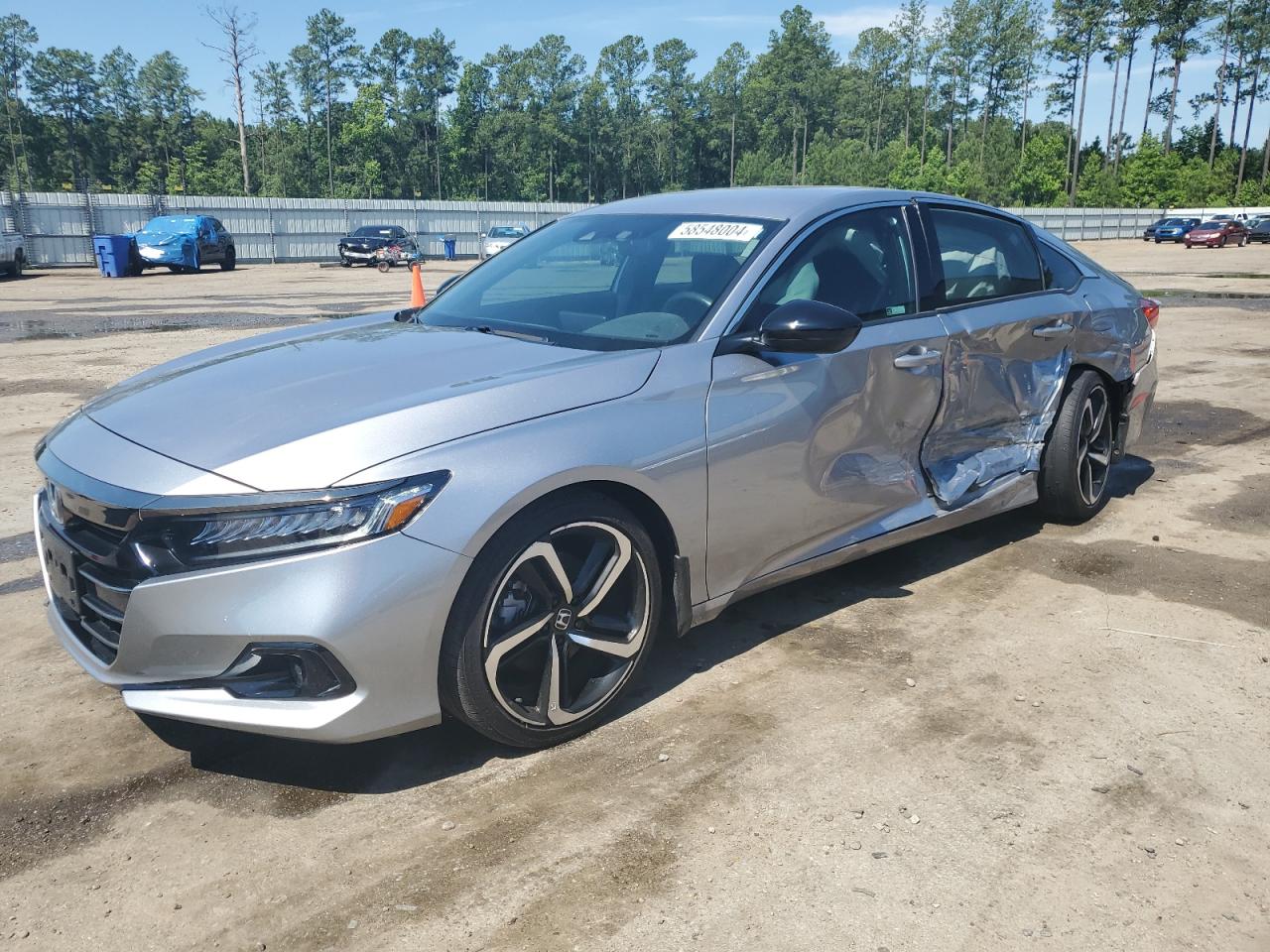 2022 HONDA ACCORD SPORT VIN:1HGCV1F33NA071699