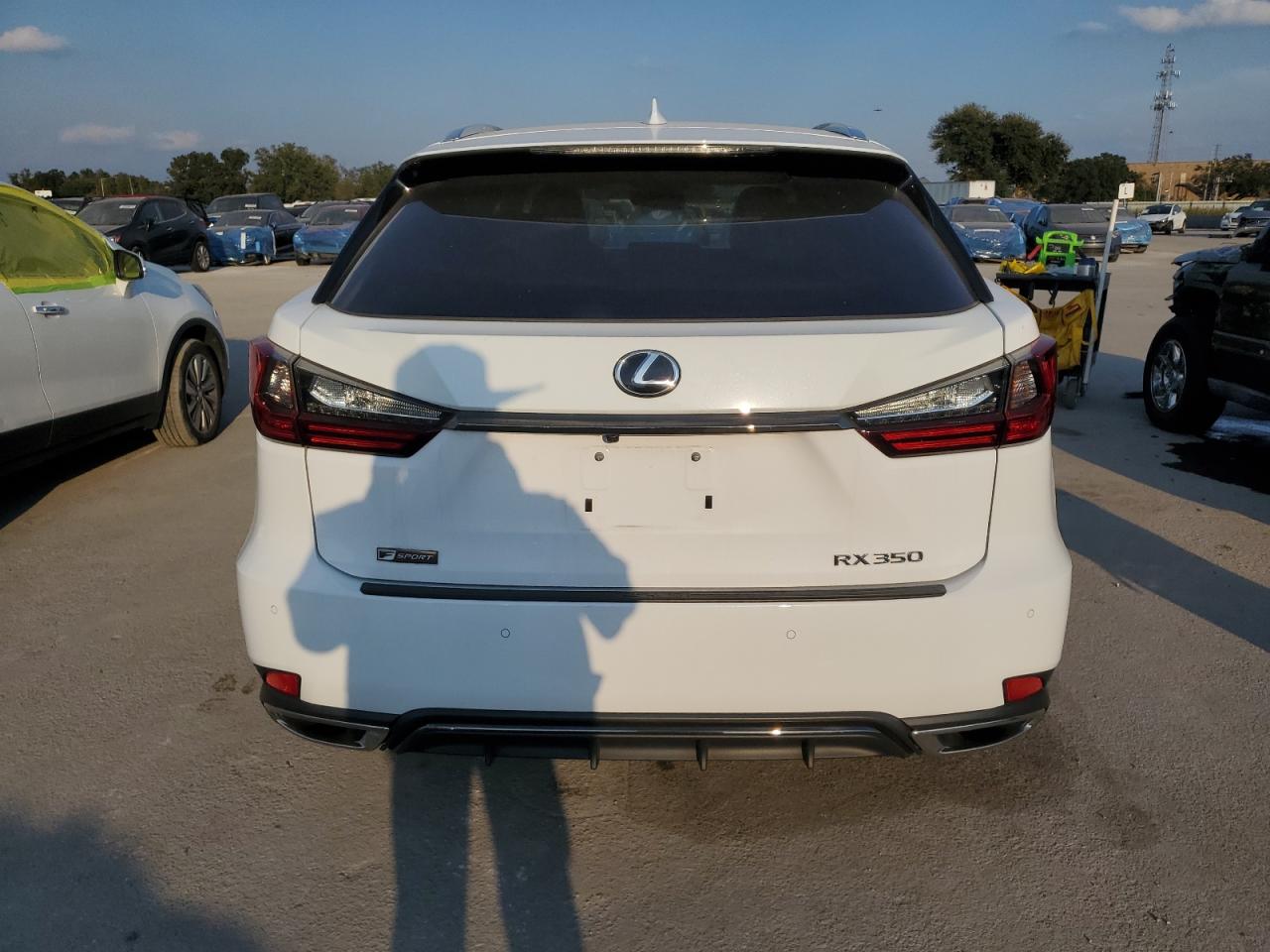 2022 LEXUS RX 350 F SPORT VIN:2T2YZMDA1NC346649